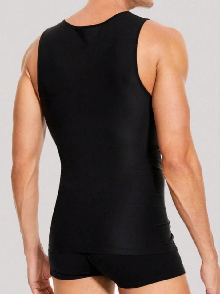 Men's Compression Shapewear Tank Top – Tummy Control Waist Trainer Vest
